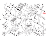 Nordictrack AudioStrider 990 Pro Elliptical Right Upper Body Arm 285590 - fitnesspartsrepair