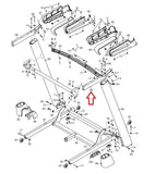 NordicTrack C 990 NTL198150 Treadmill Right Handrail Assembly 360968 - fitnesspartsrepair