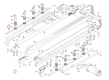 NordicTrack C1250 C900 T15.0 T23.0 Treadmill Bottom Isolator Rail 303789 - hydrafitnessparts