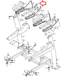 NordicTrack C1250 C900 T15.0 T23.0 Treadmill Left Handrail 303689 - hydrafitnessparts