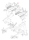 NordicTrack C1250 C900 T15.0 T23.0 Treadmill Right Handrail 303690 - hydrafitnessparts