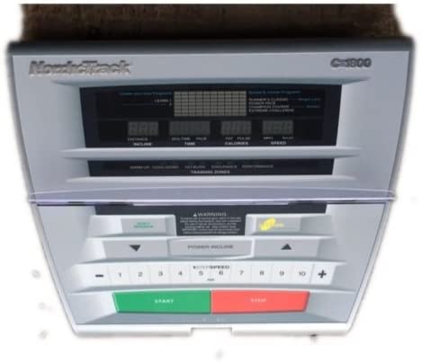 NordicTrack C1800 Treadmill Console Display Control Panel Screen - fitnesspartsrepair