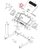 NordicTrack C2155 GRT 470 Treadmill Display Console Panel MFR-69917 or 260521 - hydrafitnessparts