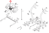 Nordictrack C2200 C2300 Treadmill Display Console Panel ECT-29609 or 236042 - fitnesspartsrepair