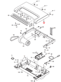 Nordictrack C2500 Treadmill Motor Hood Shroud Cover MFR-255022 261827 - hydrafitnessparts