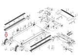 NordicTrack C2770 C2050 NTL10950 Treadmill Left Rear End Cap - fitnesspartsrepair