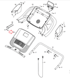 NordicTrack C990 (CWL) Treadmill Display Console Assembly 366373 & 380220 - hydrafitnessparts