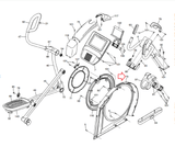 NordicTrack Commercial 14.9 12.9 9.9 E9.0 Elliptical Left Shield 397069 & 393821 - hydrafitnessparts