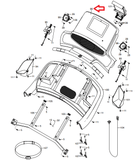 NordicTrack Commercial 2450- NTL172161 Treadmill Display Console Penal 401291 - fitnesspartsrepair