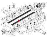 NordicTrack Commercial Treadmill Left Foot Rail 353164 - fitnesspartsrepair