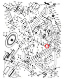 NordicTrack COMM.S22I COMM.S15I Stationary Bike Controller Cover 392991 410341 - hydrafitnessparts