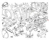 NordicTrack CX 920 CXT 910 CXT 980 Elliptical Right Pedal Arm Bracket 192197 - hydrafitnessparts