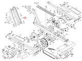 NordicTrack CX 938 831.285550 285552306210 Elliptical Right Upright Cover 224418 - hydrafitnessparts