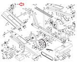 NordicTrack CX 998-NEL70952- 831.285572 Elliptical Incline Motor Hardware 224577 - fitnesspartsrepair
