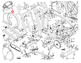 NordicTrack CXT 910 CXT 930 Elliptical Display Console Assembly 011-0319 - fitnesspartsrepair