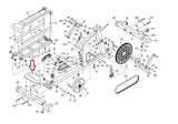 NordicTrack E 7.5 I 831.240301 Elliptical Rear Stabilizer Cover 335819 383075 - fitnesspartsrepair