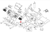 Nordictrack E3200 E3800 E4400 Treadmill Extension Leg 210975 - hydrafitnessparts