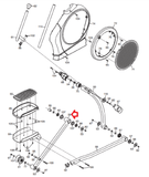 NordicTrack E7 SV Elliptical Right Link Arm Assembly 304394 - hydrafitnessparts