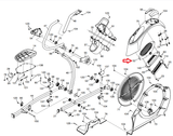 NordicTrack Elite 17.7 Elite 14.7 E 14.5 Elliptical Fan Grill 335148 - fitnesspartsrepair