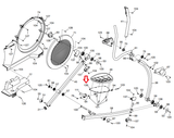 NordicTrack Elite 17.7 Elite 14.7 E 14.5 Elliptical Right Pedal Bracket 334960 - fitnesspartsrepair