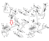 NordicTrack Elite11.0 Elite10.9 E9.0Z E9.0 Elliptical Left Pedal Arm 378487 - fitnesspartsrepair