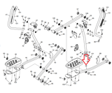 NordicTrack Elite11.0 Elite10.9 E9.0Z E9.0 Elliptical Right Pedal Arm 378490 - fitnesspartsrepair