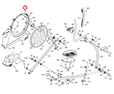 NordicTrack Elliptical Left Shield 362774 or 306608 - hydrafitnessparts