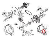 Nordictrack Elliptical Right Side Shield 247272 - fitnesspartsrepair