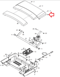 NordicTrack Epic C 950I C630 Treadmill Motor Hood Shroud Cover 366013 - hydrafitnessparts