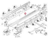 NordicTrack Epic C 950I C910i C900i T 13.5 Treadmill Right Foot Rail 348225 - hydrafitnessparts