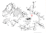 Nordictrack FreeMotion E15.0 570 INTERACTIVE Elliptical Right Pedal 319905 - hydrafitnessparts