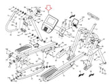 Nordictrack FreeStride Trainer FS10i Elliptical Display Console Assembly 422107 - hydrafitnessparts