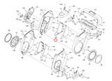 NordicTrack FS10I FS9I FS7I Elliptical Right Inner Cover MFR-397765 & 398091 - hydrafitnessparts