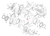 NordicTrack FS10I FS9I FS7I Elliptical Right Outer Cover 398090 & 397764 - hydrafitnessparts