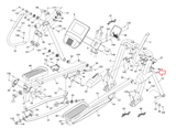 NordicTrack FS5I FS7I FS9I FS10i Elliptical Right Front Shield Cover 397779 - hydrafitnessparts