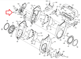 NordicTrack FS7I FS10I FS9I FS3I Elliptical Inner Disc Cover 384054 - hydrafitnessparts