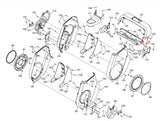 Nordictrack FS7i FS91 FS10i FS14i Elliptical Lower Upright Cover 397789 - hydrafitnessparts