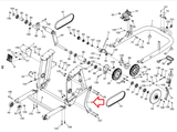 NordicTrack FS7I FS9I FS10I Elliptical Brace 397748 - hydrafitnessparts