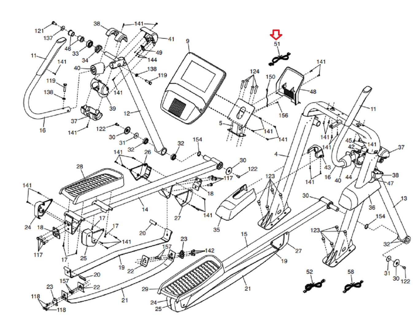 Nordictrack parts replacement hot sale