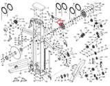 NordicTrack Fusion CST System Strength System Resistance Arm Assembly 374009 - hydrafitnessparts