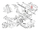 NordicTrack HealthRider Proform Elliptical Magnet Bracket 189973 - fitnesspartsrepair