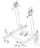 NordicTrack Icon Incline Trainer Treadmill Button Head Screw 3/8"X4 1/2" 295697 - fitnesspartsrepair