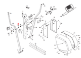 NordicTrack Image 12.5 CX 938 CX 998 Elliptical Upper Body Arm Bushing 224388 - hydrafitnessparts