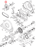 NordicTrack Image Proform Elliptical Flywheel Assembly 321107 - hydrafitnessparts