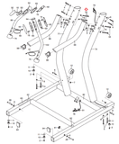 Nordictrack INCLN TRAINER X7I INTERA X20C Treadmill Patch Bolt 3/8" X 5" 286623 - hydrafitnessparts