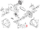 Nordictrack Lifestyler Proform Weslo Elliptical Button Screw M10 X 80mm 234664 - fitnesspartsrepair