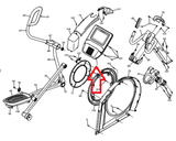 NordicTrack NTEL79820.0 Elliptical Display Console Assembly 417635 - fitnesspartsrepair