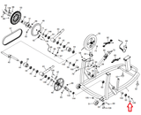 NordicTrack ProForm 16.0 MME A.C.T Commercial Elliptical Washer M8 X 28MM 386587 - fitnesspartsrepair