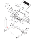 Nordictrack Proform C2155 C2000 C2500 8.5 R 5.80 Treadmill Left Handrail 279289 - hydrafitnessparts