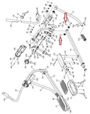 NordicTrack Proform Commercial Elliptical Pedal Arm Bushing 359669 - fitnesspartsrepair